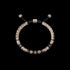 Bracelet - EV - Rose gold - Black